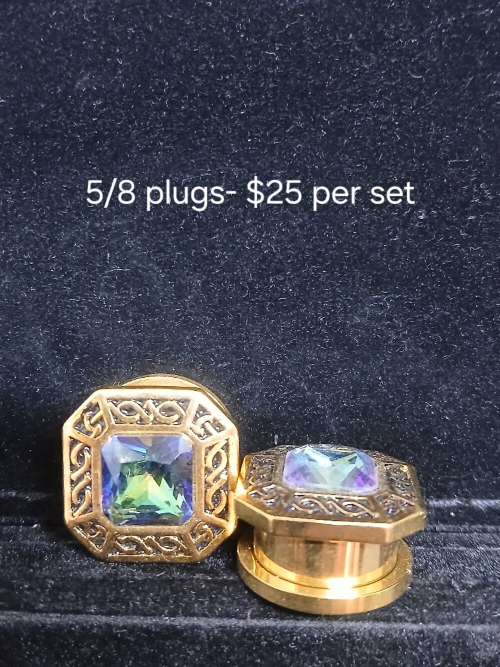 5/8 Gauge Plugs (Body Jewelry)